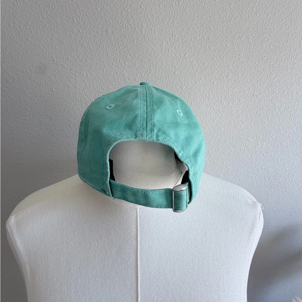 New Era Women's Mint Green Baseball Cap with Embroidered Logo - Picture 3 of 5